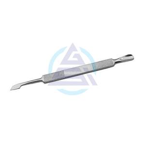 Empujador de Cutículas con Cuchillo, Instrumentos de Manicura y Cuidado Personal, Mango Plano de Acero Inoxidable para Dedos de Manos y Pies, Venta al por Mayor - Product Image 1