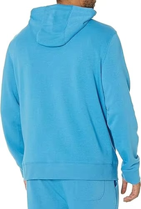 Vente en gros Sweat à capuche bleu pour homme | Fabricant de vêtements décontractés élégants personnalisables confortables en coton de haute qualité - Product Image 3