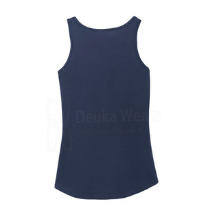 Débardeur pour femme à col rond, extensible, absorbant l'humidité, nouvelle mode, sur mesure, fabriqué en coton, pour une utilisation en extérieur - Product Image 2