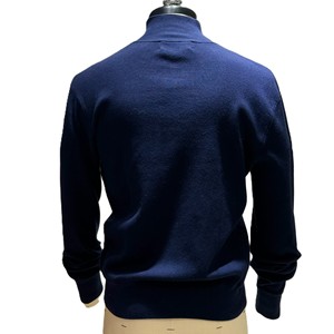 <span class=keywords><strong>Maglione</strong></span> da <span class=keywords><strong>Uomo</strong></span> Regular Fit 100% <span class=keywords><strong>Cotone</strong></span> Lavorato a Maglia con Maniche Lunghe, Chiusura a Mezza Zip e Colletto Rovesciato per la Stagione Autunnale - Product Image 2
