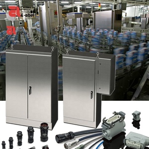 Eabel CE UL508A Personalizado NEMA4X AISI Acero inoxidable PLC Panel de control Gabinete IP55 Gabinete eléctrico - Product Image 1