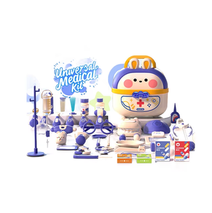 Trousse médicale réaliste pour enfants la plus vendue - Jouet éducatif en plastique pour jeu de rôle de <span class=keywords><strong>docteur</strong></span> pour enfants - Product Image 1