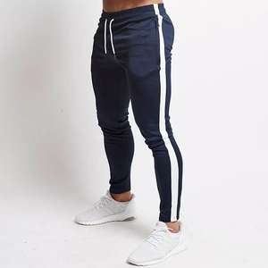 OEM Custom Logo Polyester <b>Fleece</b> Jogger <b>Trousers</b> Gym Workout Elastic Waist Band Men's Pants Washed <b>Trouser</b> - Product Image 5