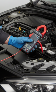 400A Range Digital <b>Clamp</b> <b>Meter</b> AC/<b>DC</b> Voltage Resistance Capacitance Tester 0.01A Resolution Continuity Frequency Home Lab Use - Product Image 3