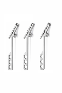 Standard <b>Surgical</b> Stainless Steel Medical Instrument with Manual Power Source Titanium Metal Handle - Product Image 5