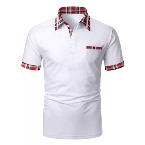 เสื้อโปโลแขนสั้นสำหรับผู้ชายเสื้อกีฬากอล์ฟแบบลำลอง - Product Image 6