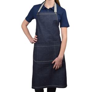 High Quality Custom Logo Sleeveless Bib <b>Denim</b> <b>Apron</b> for Chefs and Home Cooks Available for Custom Printing <b>Aprons</b> - Product Image 1