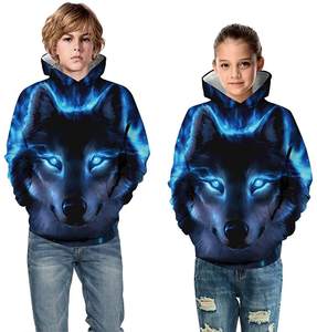 2025 mejor nuevo diseño personalizado impresión completa logo poliéster en blanco niños sublimación sudaderas con capucha - Product Image 2