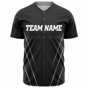 Malla transpirable cosida Logo número Softball uniformes sublimación bordado técnica personalizada béisbol Jersey hombres mujeres jóvenes - Product Image 1