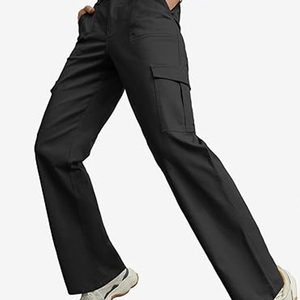 2025 pantalones de entrenamiento Unisex de concha suave 100% de lona de algodón ligero con múltiples bolsillos lavado oscuro monos de cintura media para hombres - Product Image 6