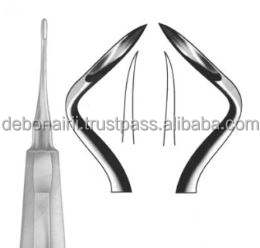 Elevadores de raíz dental izquierda y derecha instrumentos de extracción de acero inoxidable hechos en fábrica para cirugía oral CE certificado OEM - Product Image 2