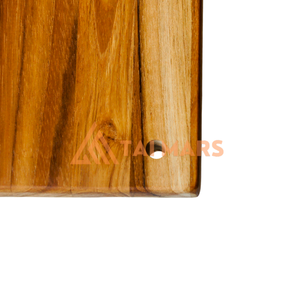 Tabla de cortar ACACIA Rectangular de diseño NATURAL al mejor precio, tabla de cortar de madera de goma para TAIMARSWOOD - Product Image 4