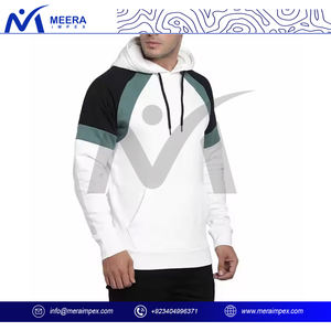 Sweat à capuche en coton pour homme personnalisable - Sweat-shirt à capuche tendance avec impression de logo, coupe confortable, idéal pour le sport et les vêtements décontractés - Product Image 3