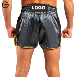 Nueva llegada Muay Thai Fight Shorts Pantalones cortos de entrenamiento bordados personalizados Entrenamiento deportivo Unisex Muay Thai short para hombres - Product Image 2