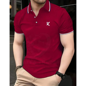 Las camisetas de poliéster estampadas para hombre más vendidas, Top de manga corta de estilo Formal para negocios y trajes casuales, hecho en Pakistán - Product Image 2