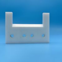 Lame de découpe de plaquettes de batterie en céramique de zircone usinée avec précision, avec service de cintrage, fabrication OEM sur mesure