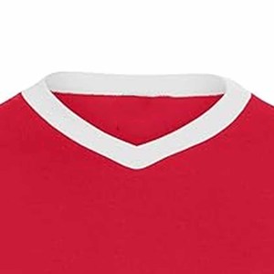 Fabricante de Camisetas de Fútbol Americano Clásicas Personalizadas OEM, Camiseta de Fútbol Transpirable Sublimada de Moda, Cargada por Dress Sports - Product Image 2