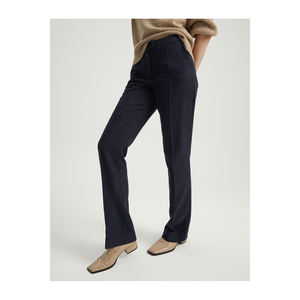 Pantalons et pantalons de costume pour femmes en laine mélangée, coupe classique, Turquie BGN W24P387 - Product Image 4