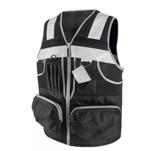 Gilet de sécurité haute visibilité en gros, conforme aux normes ANSI Classe 1 et EN ISO 20471 Classe 2, imperméable, avec LED clignotante, couleur/logo personnalisé, haute qualité - Product Image 3