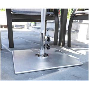 ของตกแต่งทรงสี่เหลี่ยมโปรไฟล์ร่มอลูมิเนียม6000ที่มีความแข็งแรงสูงสำหรับตัดเฉดกลางแจ้ง - Product Image 2