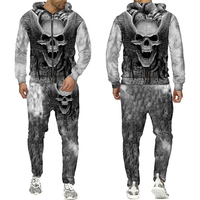 Elegante Chándal Deportivo para Hombre de Poliéster/Algodón, Transpirable, Cortavientos, con Cintura Elástica, de Alta Calidad para Invierno