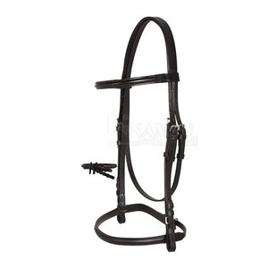 Rênes en cuir de cheval les plus vendues Rênes en cuir de cheval fabriquées au Pakistan Rênes en cuir de cheval légères - Product Image 1