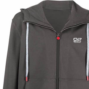 Sweat à capuche uni bicolore pour hommes disponible en couleurs et tailles personnalisées dans les tarifs de gros Sweat à capuche et sweat-shirt d'hiver - Product Image 6