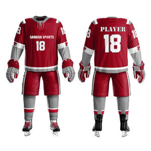 Nuevo diseño Popular sublimación hombres hockey sobre hielo uniforme personalizado mejor calidad nuevo diseño juvenil uniforme de hockey sobre hielo - Product Image 2