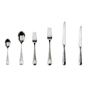 ชุดเครื่องใช้บนโต๊ะอาหาร3ชิ้นชุดเครื่องใช้บนโต๊ะอาหารชุดเครื่องใช้บนโต๊ะอาหารสำเร็จรูปสีเงินสำหรับใช้ในห้องครัวโรงแรม - Product Image 4