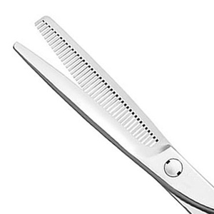 Ciseaux de coiffeur et d'amincissement en acier inoxydable de haute qualité pour l'utilisation de la coiffure fabriqués au Pakistan - Product Image 2