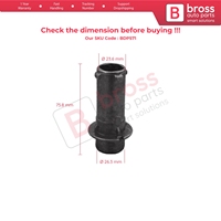 Pièce de réparation de roulement d'engrenage de support de rétroviseur latéral BDP571 pour Polo MK5 2008 et après