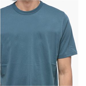 Vente en gros T-shirt 100% coton épais 300gsm personnalisé pour hommes T-shirt surdimensionné de couleur unie - Product Image 6