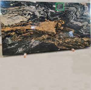 Alta demanda fusión oro granito Natural cósmico Magma losas azulejos fábrica India para pisos de lujo baño cocina encimeras - Product Image 2