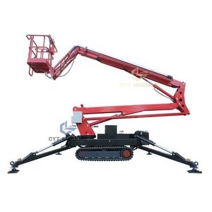 Nouvelle vente chaude : Nacelle élévatrice araignée remorquable de 16 m, plateforme élévatrice, remorque de ramassage, mini nacelle élévatrice électrique articulée - Product Image 5