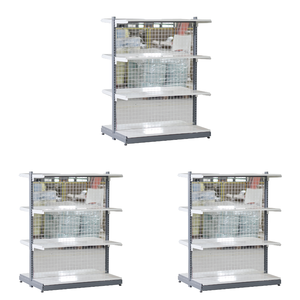 Étagère de supermarché en métal pour l'affichage des produits, étagères d'affichage pour magasins généralistes, étagères d'affichage commerciales, étagères en métal - Product Image 1