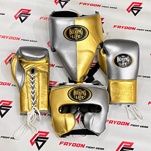 Protector de Cabeza y Cadera Ajustable para Muay Thai, Personalizado con Logotipo, Color Naranja Dorado, Profesional, No Boxing No Life - Product Image 5