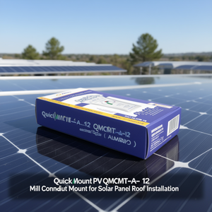 Support de montage rapide QMCMT-A-12 pour panneaux solaires sur toit (montage sur conduit) - Product Image 3
