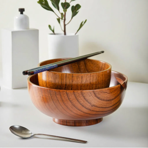 Ensemble de bols à fruits à salade en céramique polie de haute qualité Design classique bols à fruits japonais utilisation décorative de fête - Product Image 1