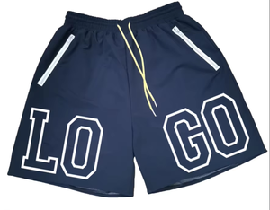 Shorts de sport d'été pour hommes, personnalisables avec logo, séchage rapide, respirants, taille mi-haute, en nylon, maille, tissu toile, vente en gros, pour boxe formelle - Product Image 2