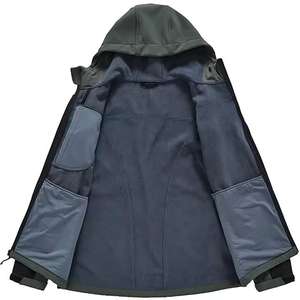 Vestes Softshell Imperméables et Chaudes pour Hommes, Confortables et Légères pour la Randonnée, le Sport, Grande Taille, Imprimé sur le Devant - Product Image 5