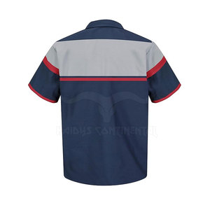 T-shirt personnalisé pour atelier automobile - Vente en gros Coton/Fibre de bambou Respirant Fabriqué au Pakistan - Product Image 2