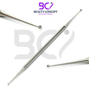 Pousse-cuticules incurvé en acier inoxydable, lime à ongles, outils de podologie, instrument pour ongles incarnés épais, coupe-ongles de podiatre - Product Image 4