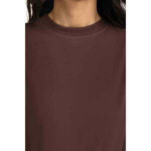 Top de Punto Ajustado para Mujer, Tejido Suave y Elástico, Transpirable, Ropa Casual Elegante de Manga Larga, OEM ODMWM-KTP-WS25-102 - Product Image 2