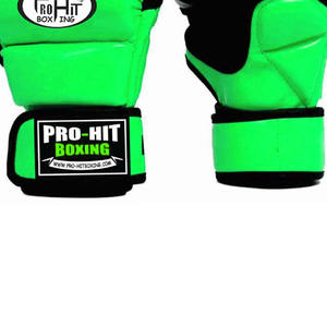 Gants MMA avec logo personnalisé, nouveauté, demi-doigt, grappling MMA, gants de frappe en cuir, gants d'entraînement de combat de Muay Thai - Product Image 6