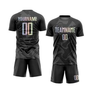 Uniforme de Fútbol Sublimado Personalizado, Pantalones Cortos Impresos, 100% Poliéster, Precio al por Mayor, Fabricación Directa de Fábrica para Grandes Cantidades - Product Image 4