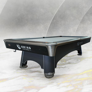 โต๊ะพูลสไตล์มินิมอลสำหรับการตกแต่งภายในของสโมสรร่วมสมัยที่สร้างขึ้นในเวียดนามโดยใช้หินชนวนและไม้คุณภาพสูง - Product Image 1