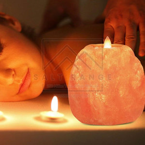 Lampe en sel de l'Himalaya au toucher réel - Fabrication artisanale de haute qualité, design personnalisé, logo et emballage personnalisés pour la décoration de la maison - Product Image 5