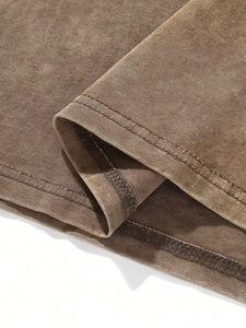 Camiseta estampada de algodón suave para hombre 100% lavado con ácido Impresión digital hecha en Pakistán - Product Image 3