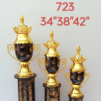 2025 nuevo trofeo grande de Metal personalizado único con copa de Metal dorado para eventos deportivos premios Trofeo de Campeones para torneos