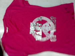 Camiseta de cuello redondo para chicas de algodón Smart Look 100% disponible en diferentes métodos de impresión Camiseta de algodón orgánico para chicas de venta seleccionada a mano - Product Image 4